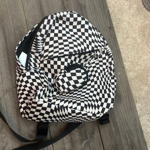 Wild fable mini backpack, checker patterin